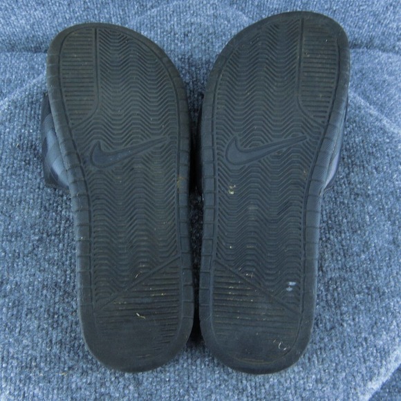 Nike Women Slide Sandal Shoes Black Synthetic Size 9 Medium - Picture 7 of 8
